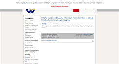 Desktop Screenshot of bip.word-legnica.pl